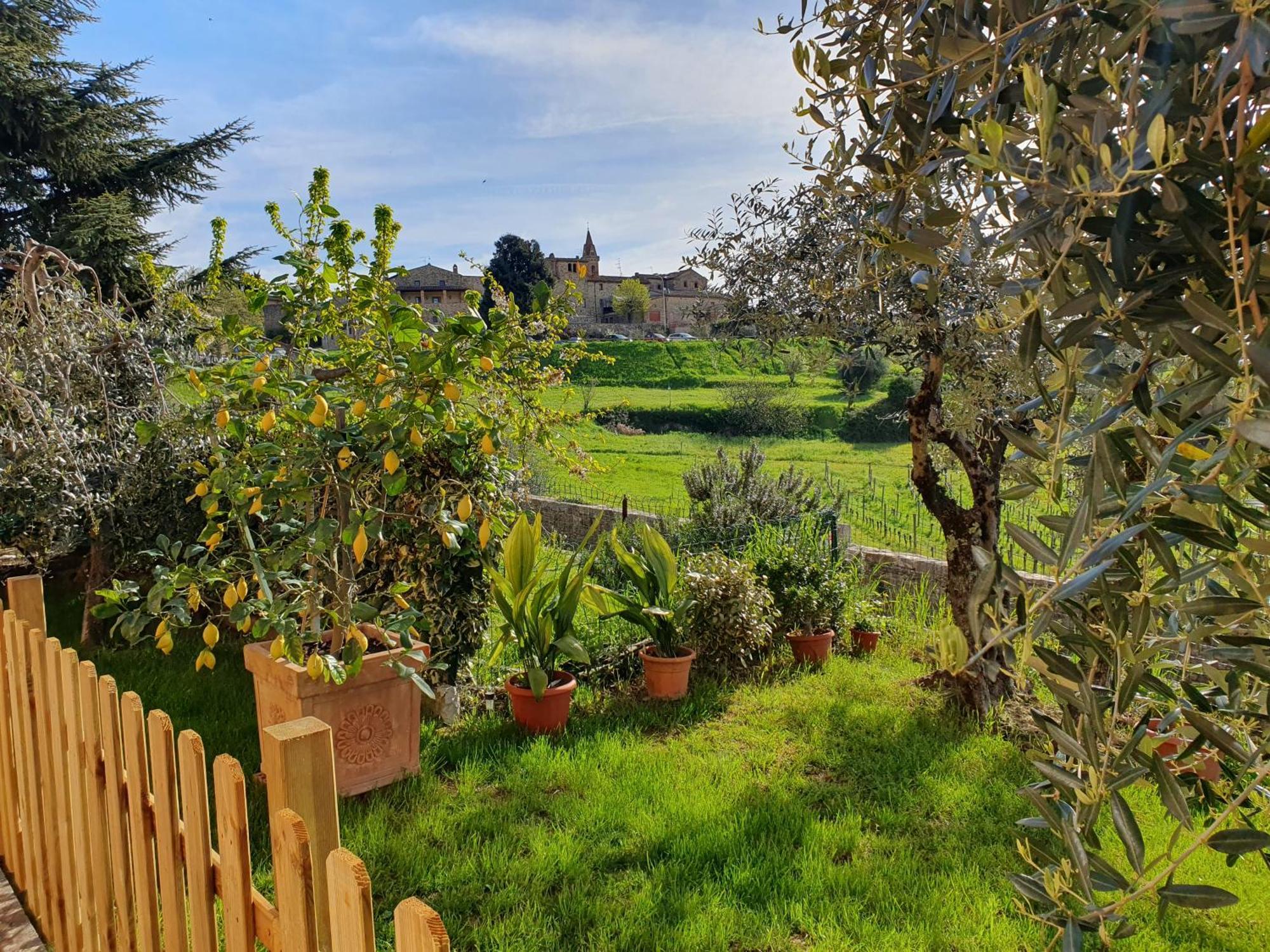 Casa Guardiavigna In Chianti Apartment San Gusme ภายนอก รูปภาพ